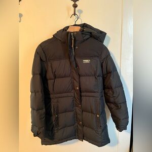 L.L. Bean Kids Dark Puffer Coat